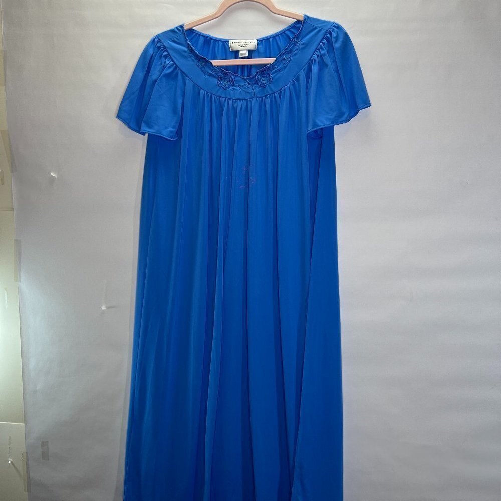 MISS Elaine Night Gown Royal Blue S
